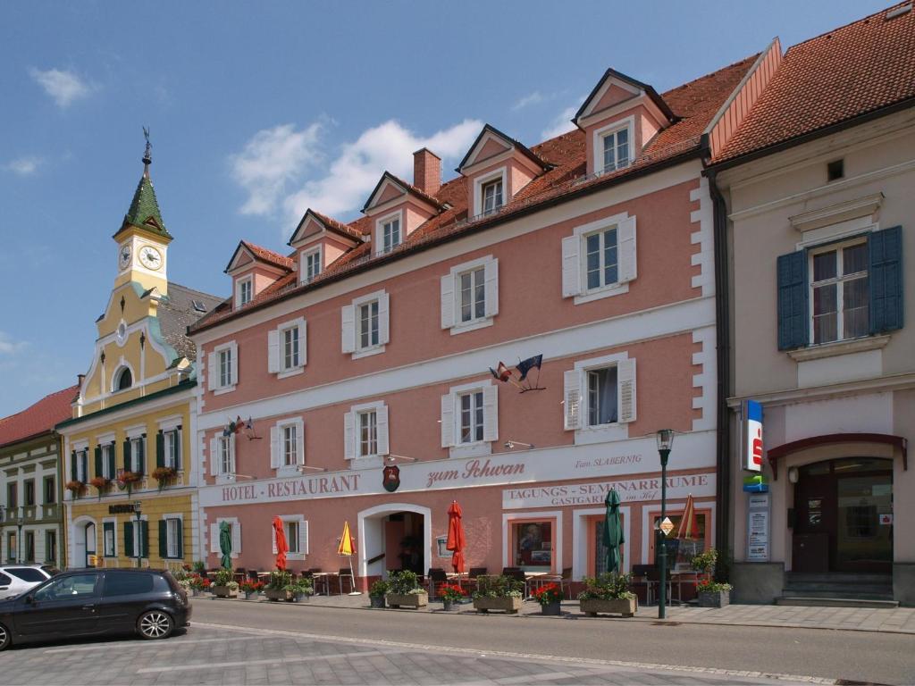 Hotel Restaurant Zum Schwan Schwanberg Dış mekan fotoğraf